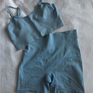 Women's Blue workout Set